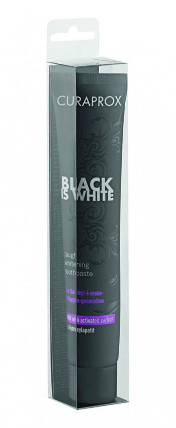 CURAPROX BLACK IS WHITE DENTIFRICIO TRAVEL SIZE 10 ML - Fontenova srl