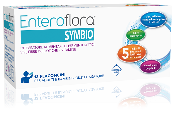 ENTEROFLORA SYMBIO 12 FLACONCINI DA 10 ML - Fontenova srl