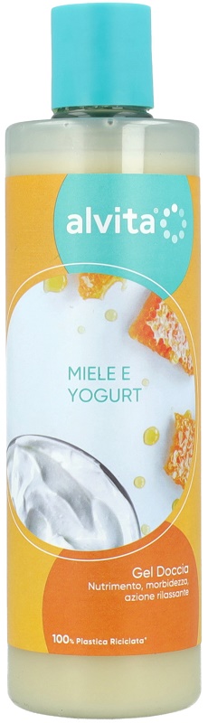 ALVITA GEL DOCCIA MIELE/YOGURT 300 ML - Fontenova srl