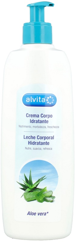 ALVITA CREMA CORPO IDRATANTE ALOE VERA 400 ML - Fontenova srl