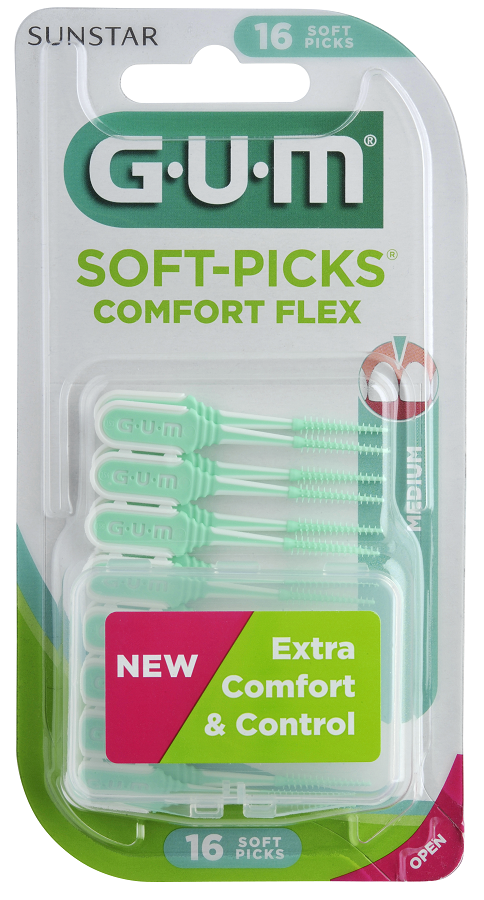 GUM SOFT PICK COMFORT FLEX SCOVOLINO INTERDENTALE 40 PEZZI - Fontenova srl