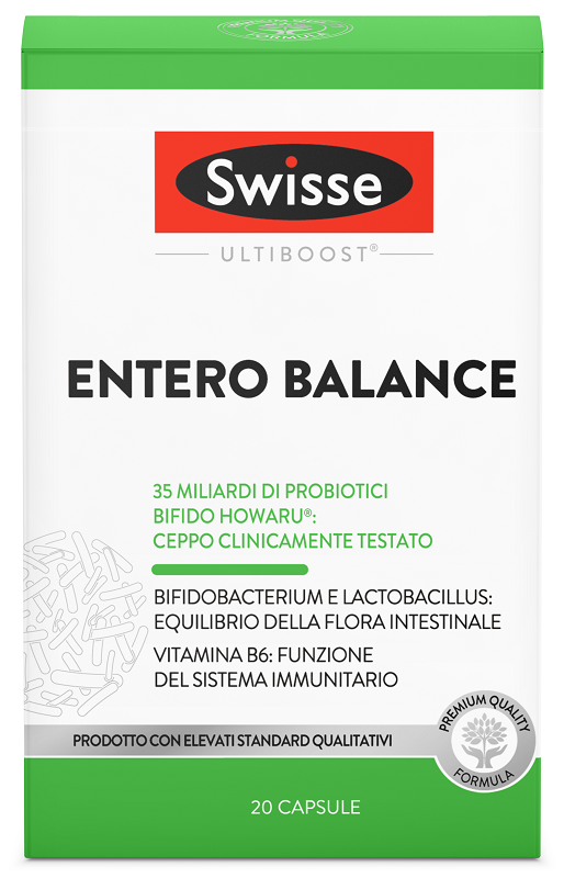 SWISSE ULTIBOOST ENTERO BALANCE 20 CAPSULE - Fontenova srl