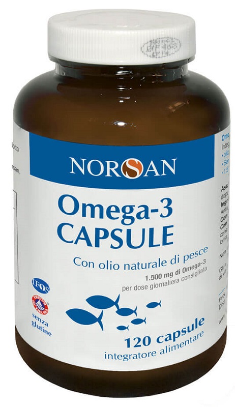 NORSAN OMEGA 3 120 CAPSULE - Fontenova srl