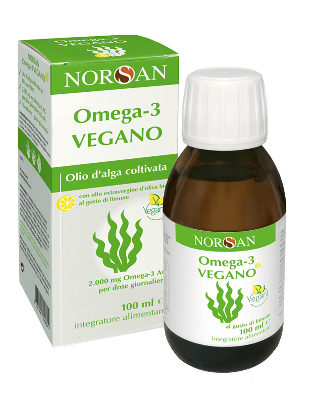 NORSAN OMEGA 3 VEGANO 100 ML AL GUSTO DI LIMONE - Fontenova srl