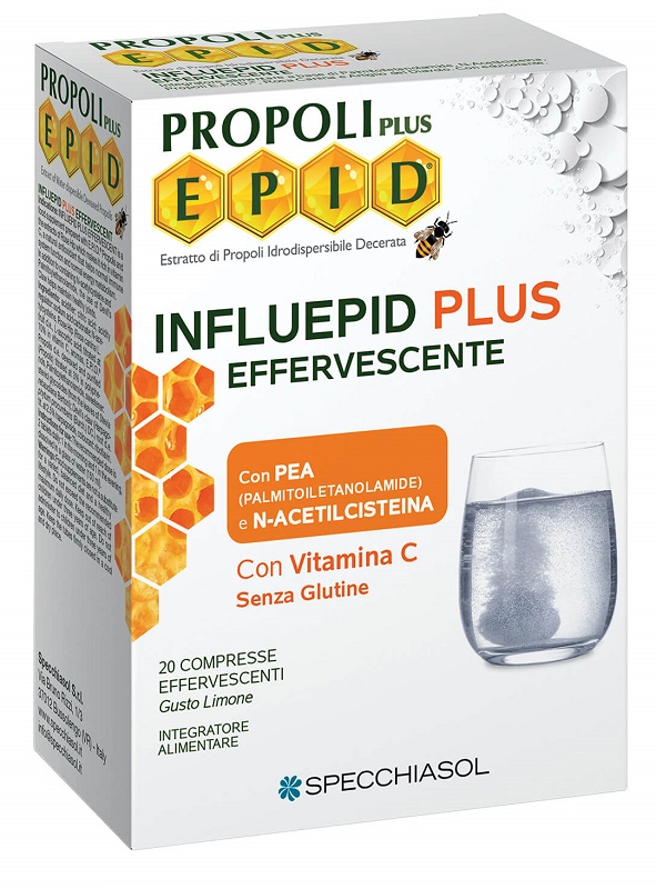 INFLUEPID PLUS EFFERVESCENTE PEA 20 COMPRESSE - Fontenova srl