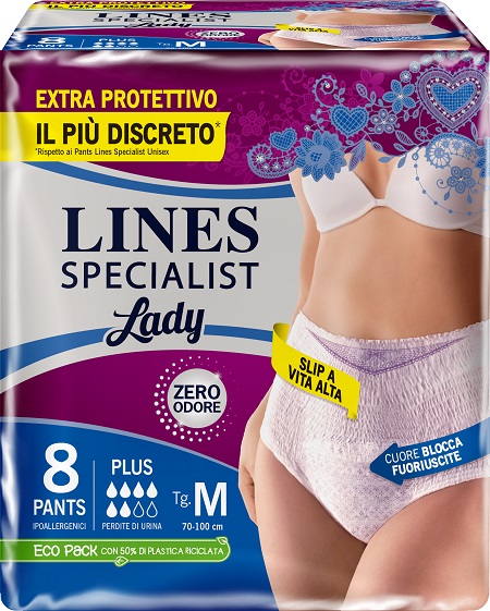 LINES SPECIALIST PANTS PLUS M FARMA 8 PEZZI - Fontenova srl