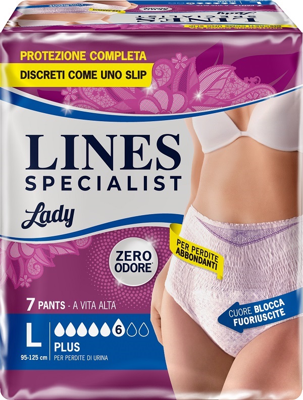 LINES SPECIALIST PANTS LADY PLUS L FARMA 7 PEZZI - Fontenova srl