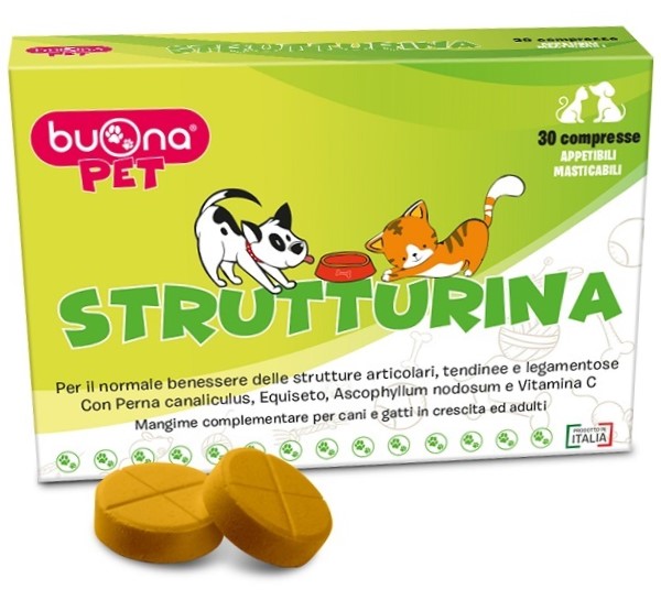 BUONAPET STRUTTURINA 30 COMPRESSE - Fontenova srl