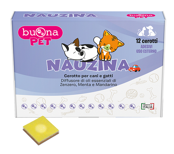 NAUZINA CEROTTO DIFFUSORE CANI GATTI 12 PEZZI - Fontenova srl