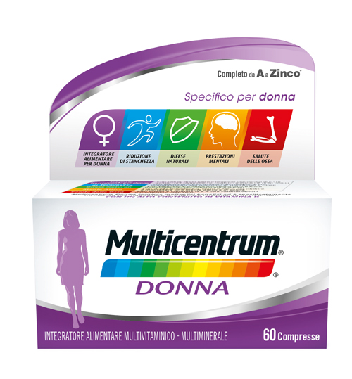 MULTICENTRUM DONNA 60 COMPRESSE - Fontenova srl