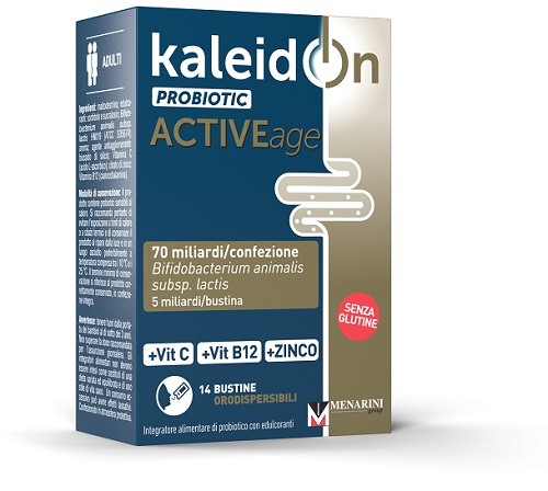 KALEIDON PROBIOTIC ACTIVE AGE 14 BUSTINE - Fontenova srl
