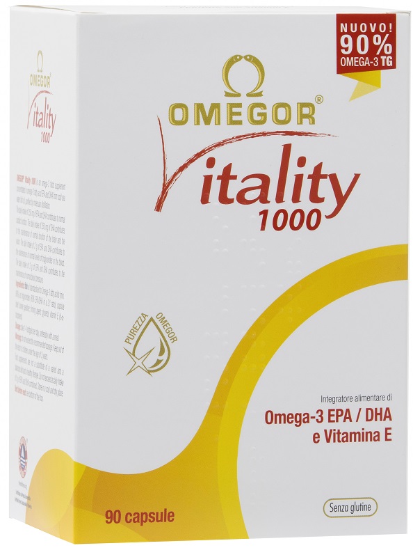 OMEGOR VITALITY 1000 90 CAPSULE - Fontenova srl