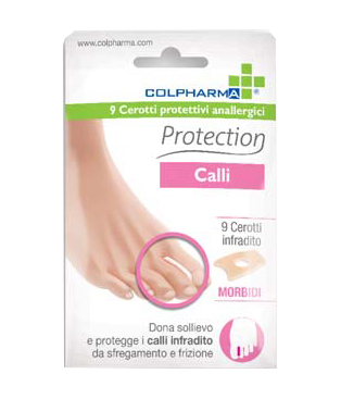 CEROTTO PROTETTIVO ANALLERGICO CALLI INFRADITO COLPHARMA 9 PEZZI - Fontenova srl