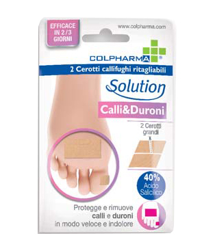 CEROTTO CALLIFUGO RITAGLIABILE CALLI E DURONI COLPHARMA 2 PEZZI - Fontenova srl