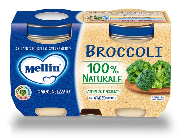 OMOGENEIZZATO BROCCOLI 2 X 125 G - Fontenova srl