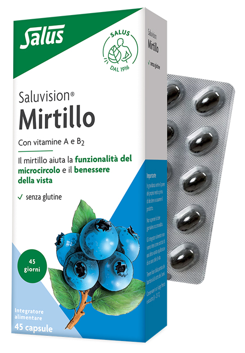 MIRTILLO SALUVISION 45 CAPSULE - Fontenova srl