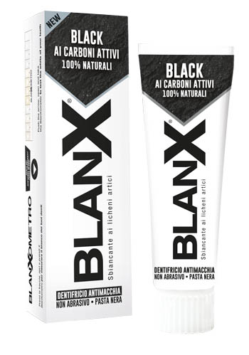 BLANX BLACK CARBONE 75 ML - Fontenova srl