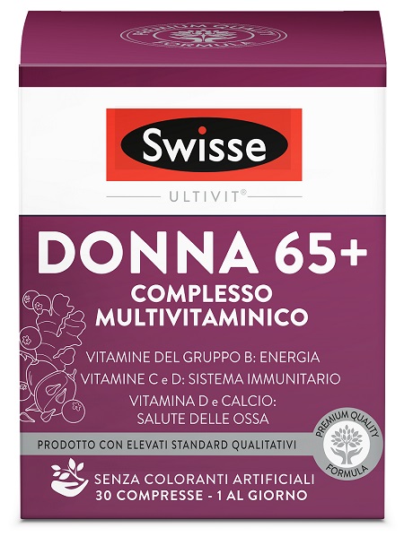 SWISSE DONNA 65+ COMPLESSO MULTIVITAMINICO 30 COMPRESSE - Fontenova srl