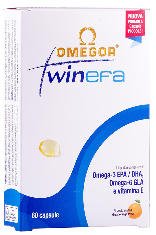 OMEGOR TWINEFA 60 CAPSULE NEW - Fontenova srl