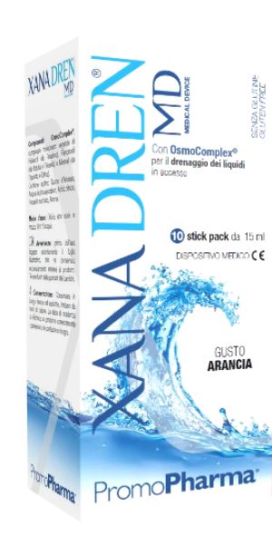 XANADREN ARANCIA 10 STICK PACK DA 15 ML - Fontenova srl