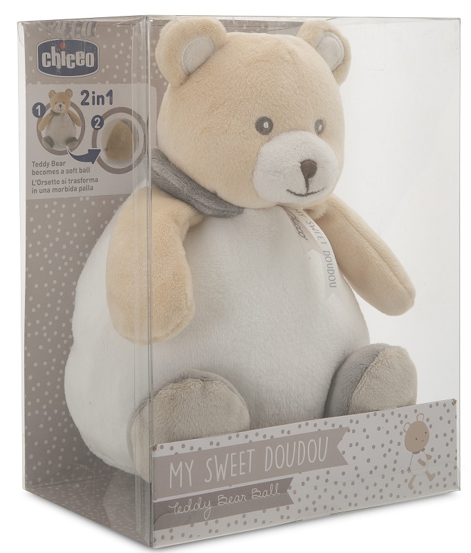 CHICCO MY SWEET DOUDOU TEDDY BEAR BALL 0M+ - Fontenova srl