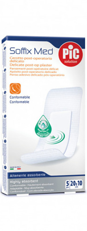 CEROTTO IN STRISCE PIC SOFFIX MED 20X10 S - Fontenova srl