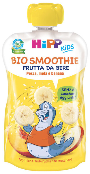 HIPP BIO SMOOTHIES MELA/BAN/PESCA 120 ML - Fontenova srl