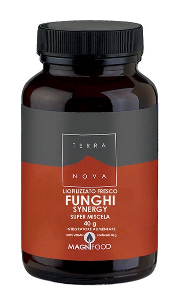 TERRANOVA FUNGHI SYNERGY SUPER MISCELA 50 CAPSULE - Fontenova srl