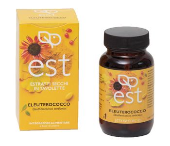 ELEUTEROCOCCO ESTRATTO SECCO 60 TAVOLETTE - Fontenova srl
