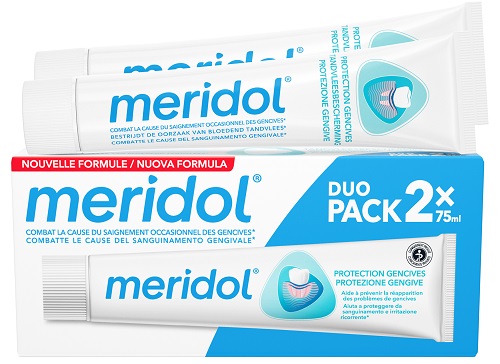 MERIDOL DENTIFRICIO BITUBO 75 ML X 2 - Fontenova srl