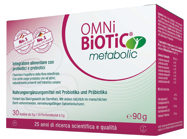 OMNI BIOTIC METABOLIC 30 BUSTINE DA 3 G - Fontenova srl