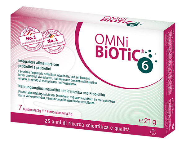 OMNI BIOTIC 6 POLVERE 7 BUSTINE DA 3 G - Fontenova srl