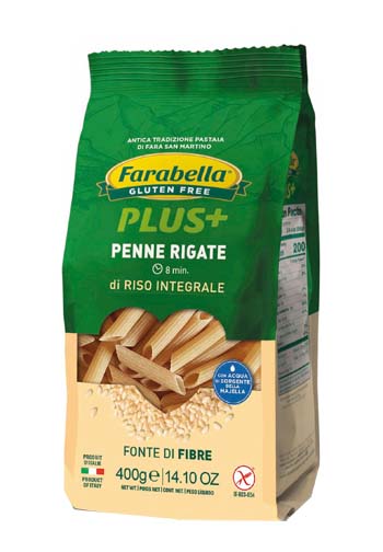 FARABELLA PENNE RISO INTEGRALE 400 G - Fontenova srl