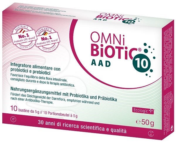 OMNI BIOTIC 10 AAD 10 BUSTINE DA 5 G - Fontenova srl