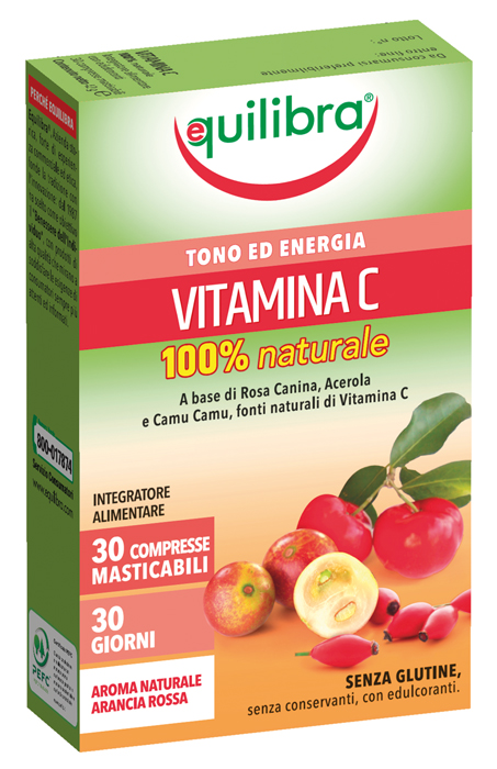 VITAMINA C 100% NATURALE 30 COMPRESSE - Fontenova srl