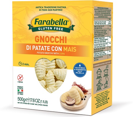 FARABELLA GNOCCHI PATATE CON MAIS 500 G - Fontenova srl