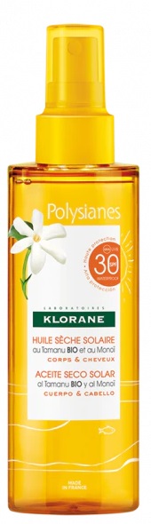 KLORANE OLIO SECCO SOLARE SPF 30 CORPO/CAPELLI 200 ML - Fontenova srl