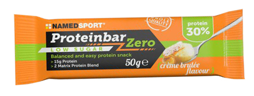 PROTEINBAR ZERO CREME BRULEE 50 G - Fontenova srl