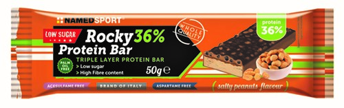 ROCKY 36% PROTEIN BAR SALTY PEANUTS BARRETTA 50 G - Fontenova srl