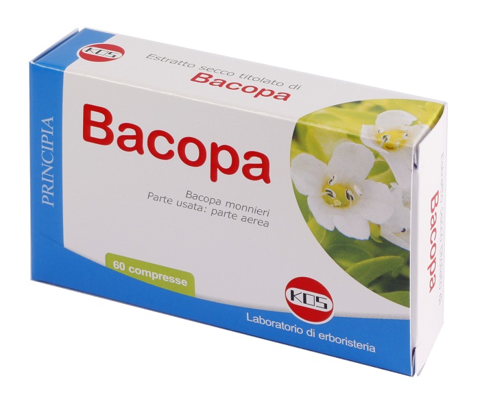 BACOPA MONNIERI ESTRATTO SECCO 60 COMPRESSE - Fontenova srl