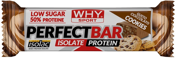 WHYSPORT PERFECT BAR CIOCCOLATO BISCOTTO 50 G - Fontenova srl