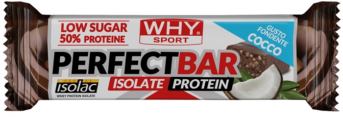WHYSPORT PERFECT BAR FONDENTE COCCO 50 G - Fontenova srl