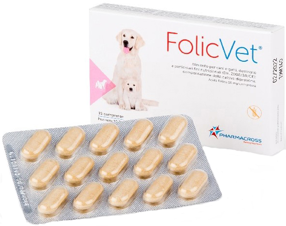 FOLICVET 15 COMPRESSE - Fontenova srl
