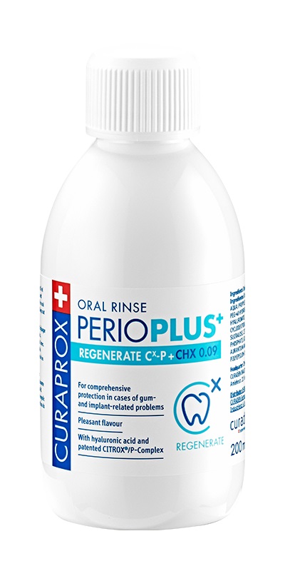 CURAPROX PERIOPLUS+ REGENERATE CHX 0,09% 200 ML - Fontenova srl