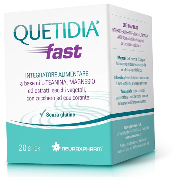QUETIDIA FAST 20 STICK - Fontenova srl