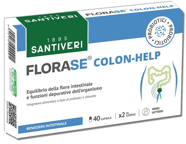 FLORASE COLON HELP 40 CAPSULE - Fontenova srl