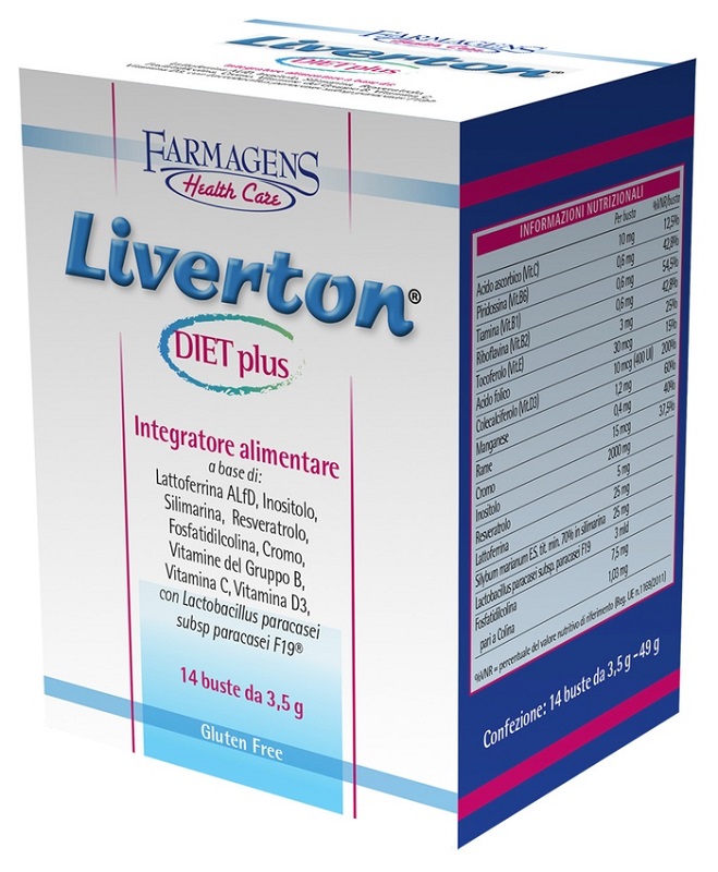 LIVERTON DIET PLUS 14 BUSTINE - Fontenova srl