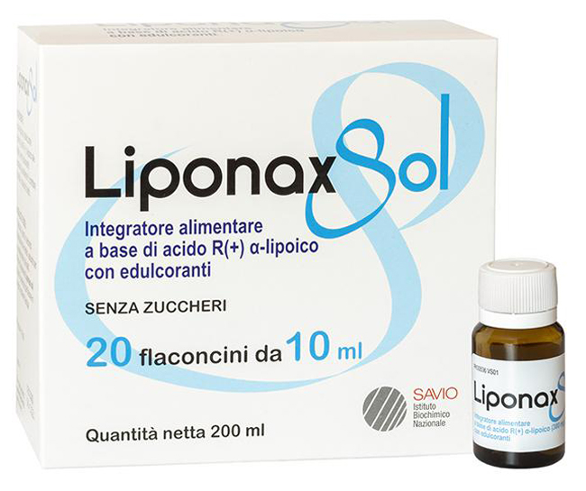 LIPONAX SOLUZIONE 20 FLACONCINI 10 ML - Fontenova srl
