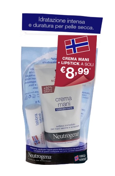 NEUTROGENA MANI PROFUMATO + LIPSTICK BUNDLE - Fontenova srl