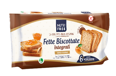 NUTRIFREE FETTE BISCOTTATE INTEGRALI 225 G - Fontenova srl